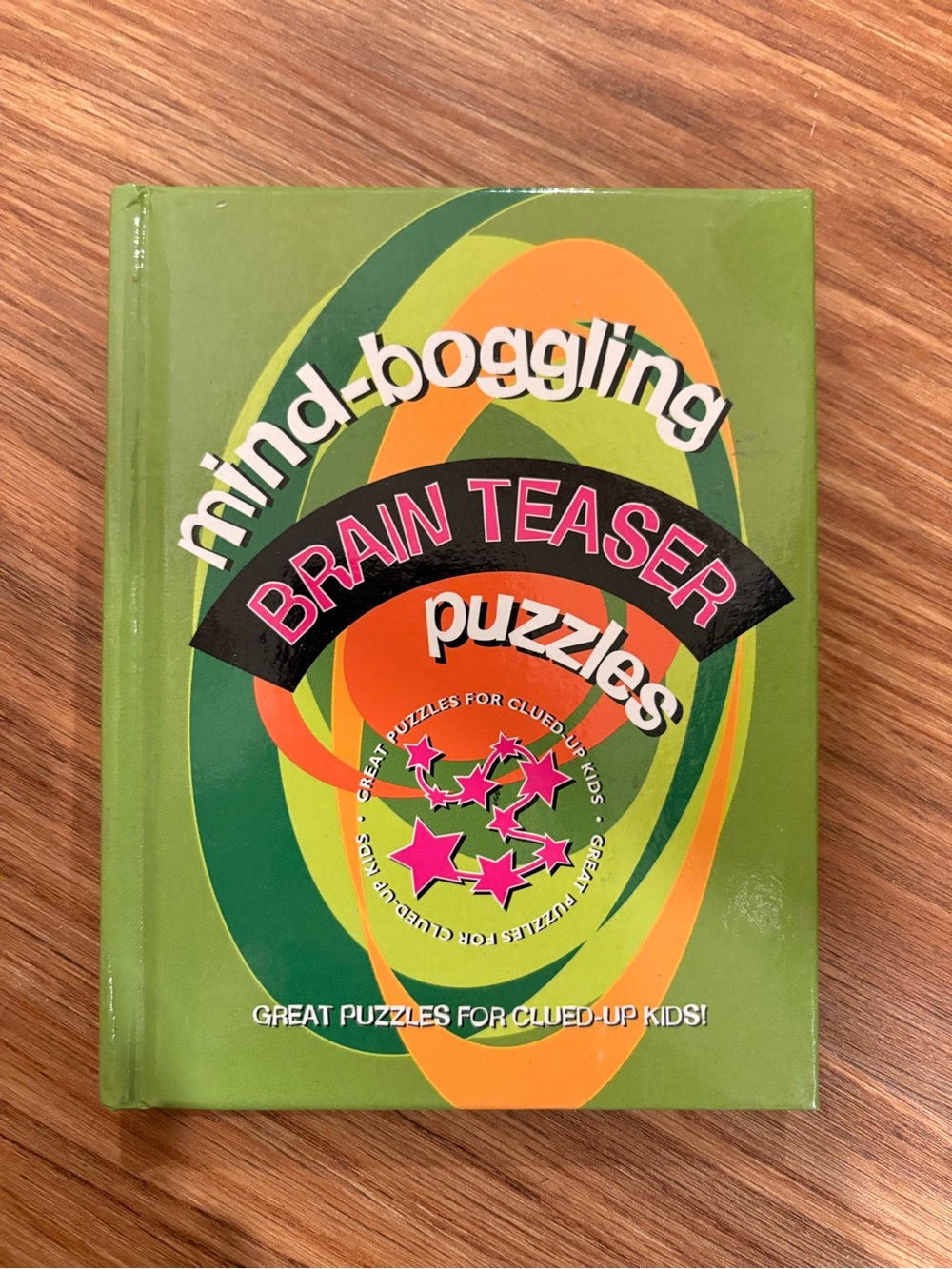 Nwot Small Brain Teaser Book